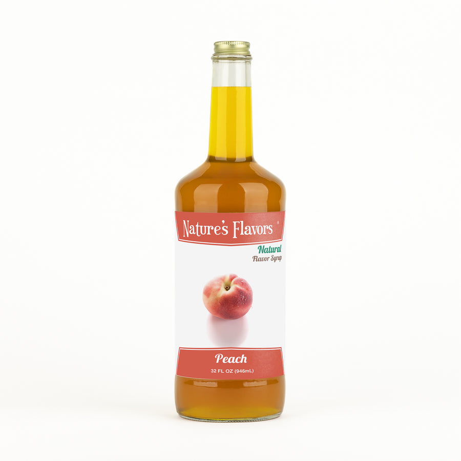 Peach Syrup, Natural