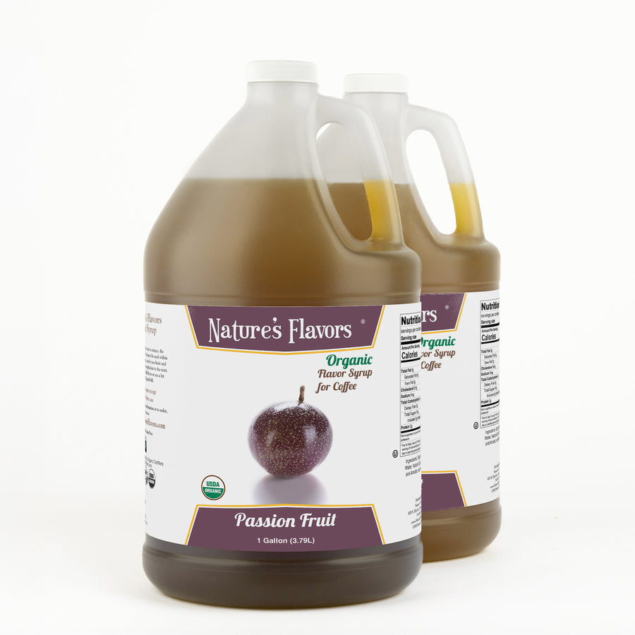 Passion Fruit Coffee Syrup, Organic