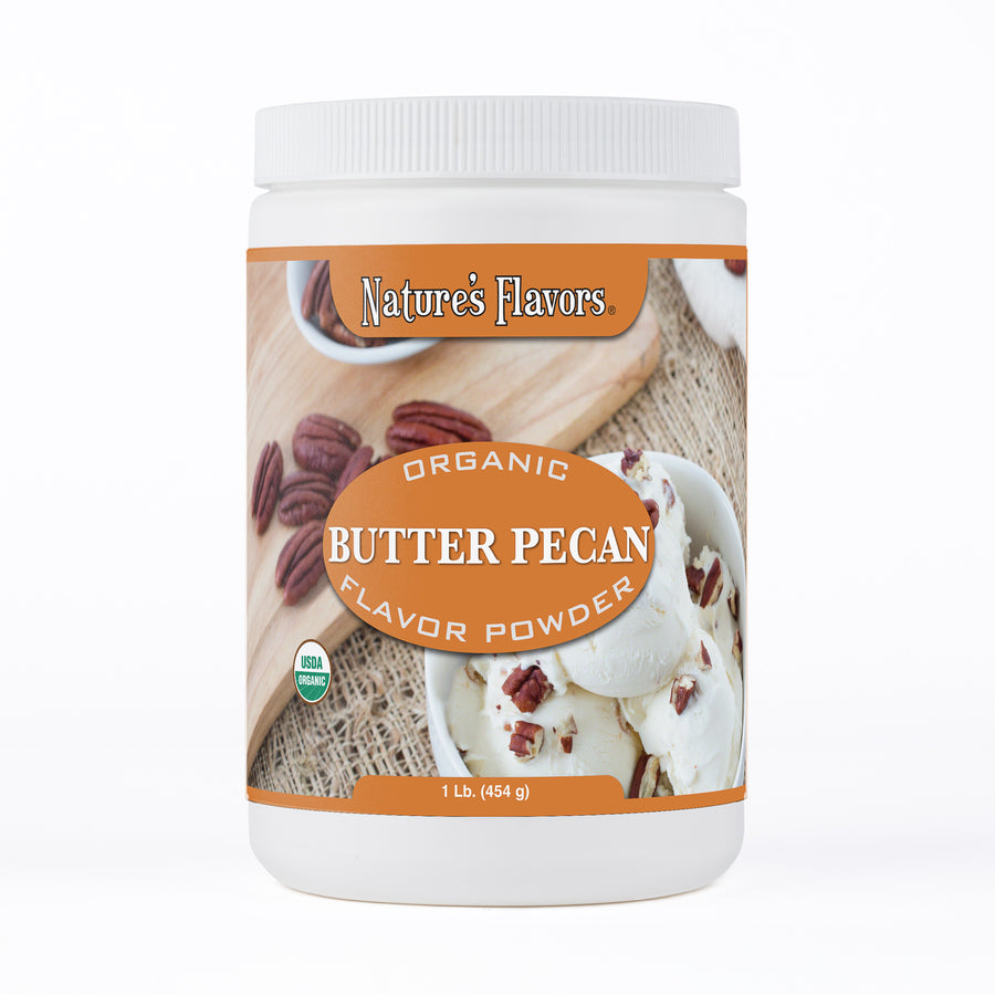 Butter Pecan Flavor Powder, Organic