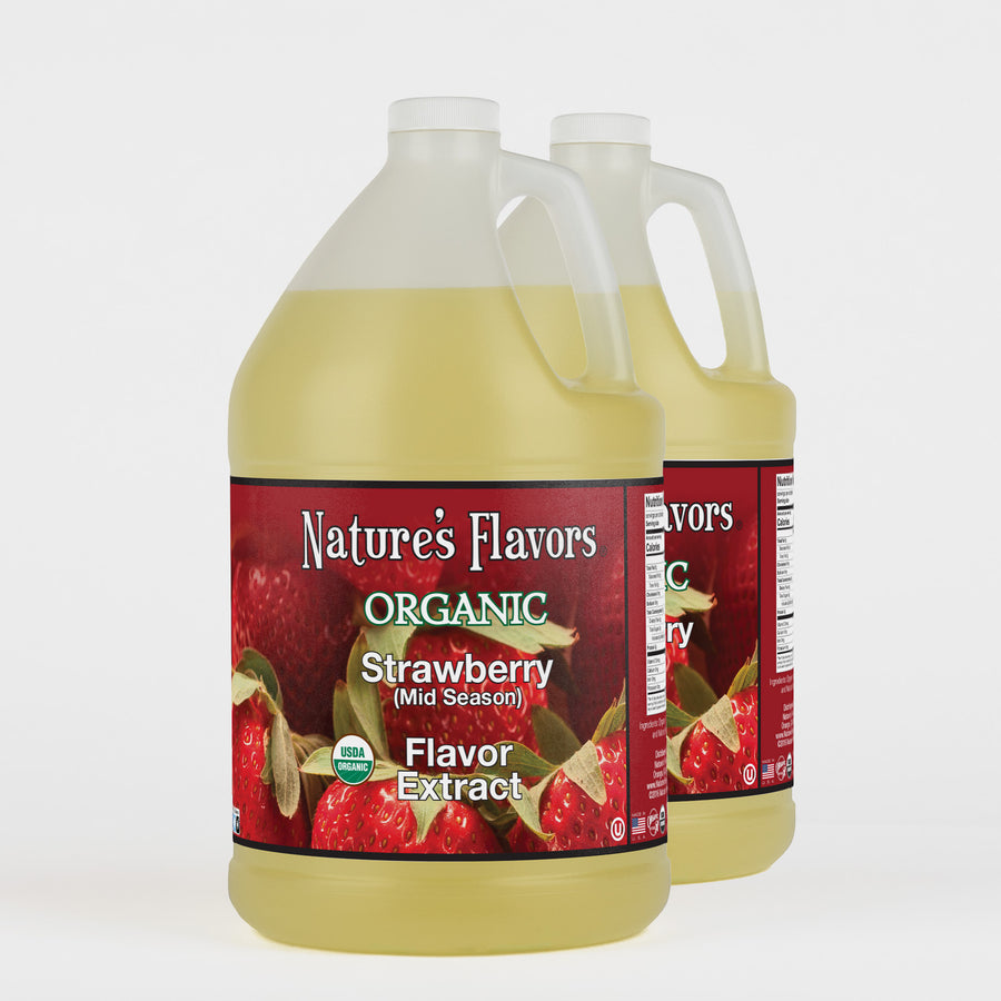 Strawberry (Mid Season) Flavor Extract, Organic
