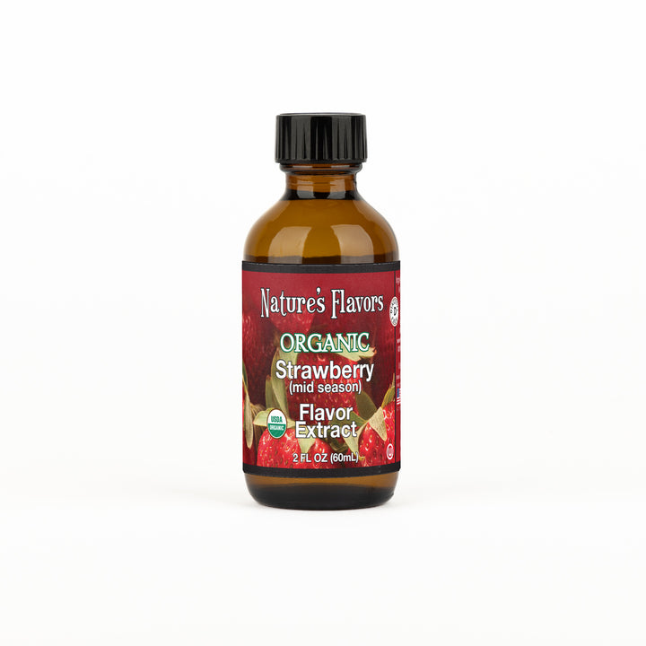 Organic Strawberry Flavor Extract Without Diacetyl (Mid Season)
