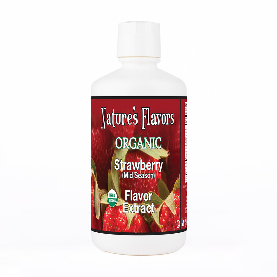 Organic Strawberry Flavor Extract Without Diacetyl (Mid Season)
