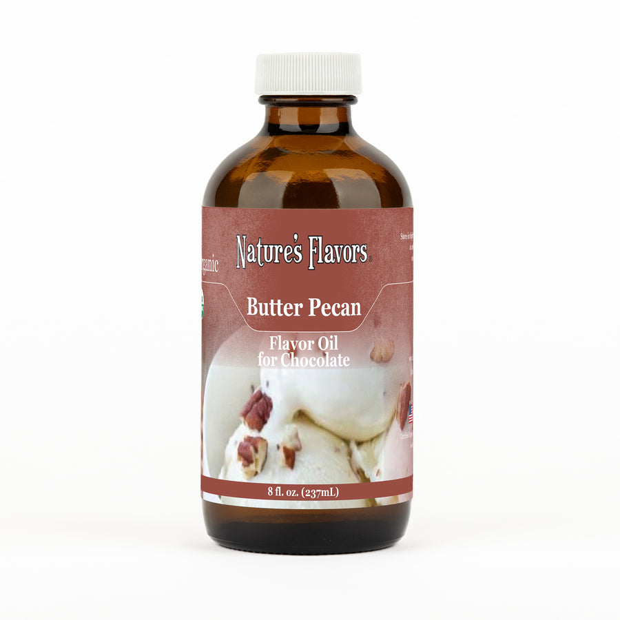 Organic Butter Pecan Flavor Oil For Chocolate