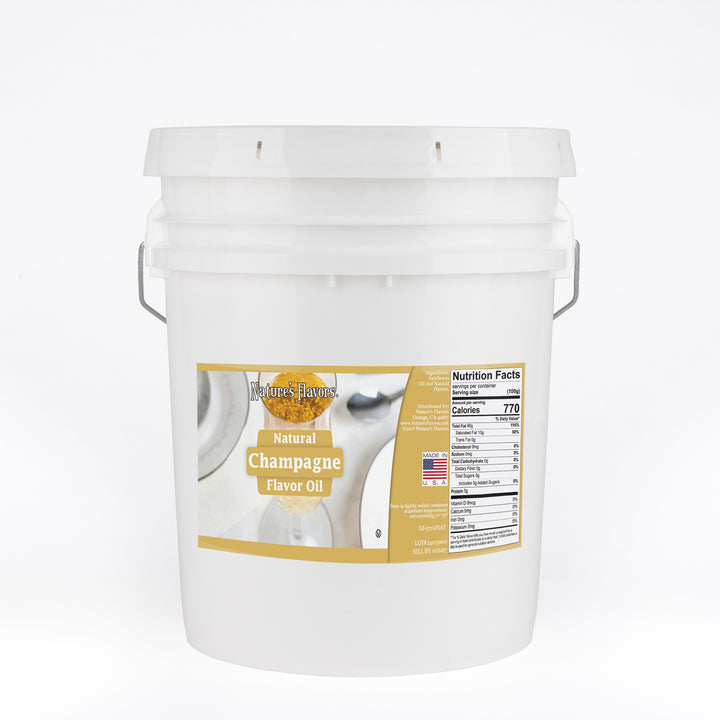 Champagne Flavor Oil, Natural