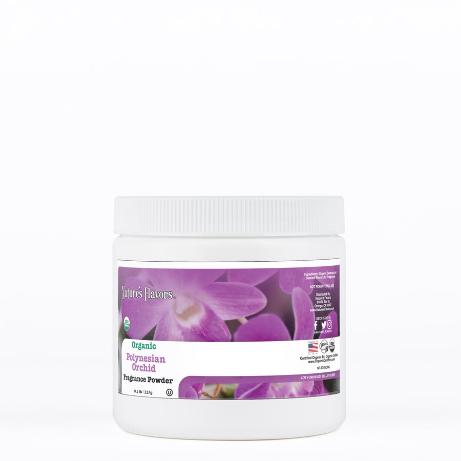 Organic Polynesian Orchid Fragrance Powder
