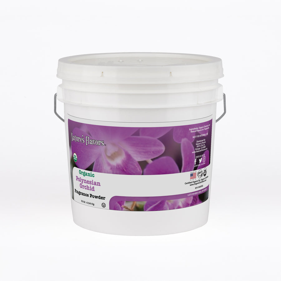 Organic Polynesian Orchid Fragrance Powder