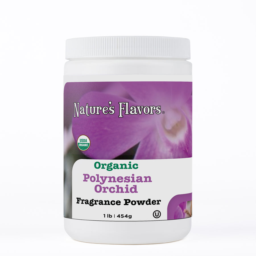 Organic Polynesian Orchid Fragrance Powder