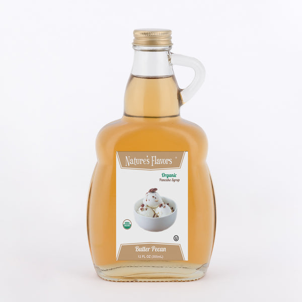 Butter Pecan Pancake Syrup, Organic