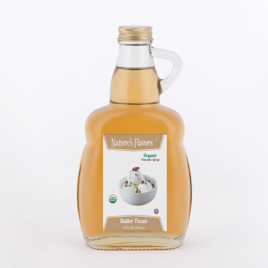 Butter Pecan Pancake Syrup, Organic