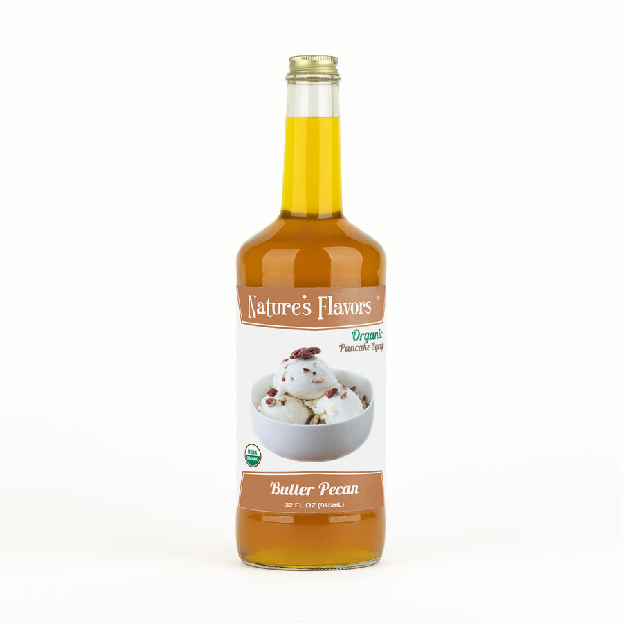 Butter Pecan Pancake Syrup, Organic