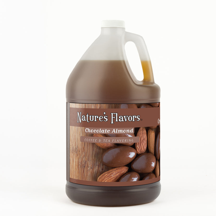 Organic Chocolate Almond Coffee and Tea Flavoring Without Diacetyl