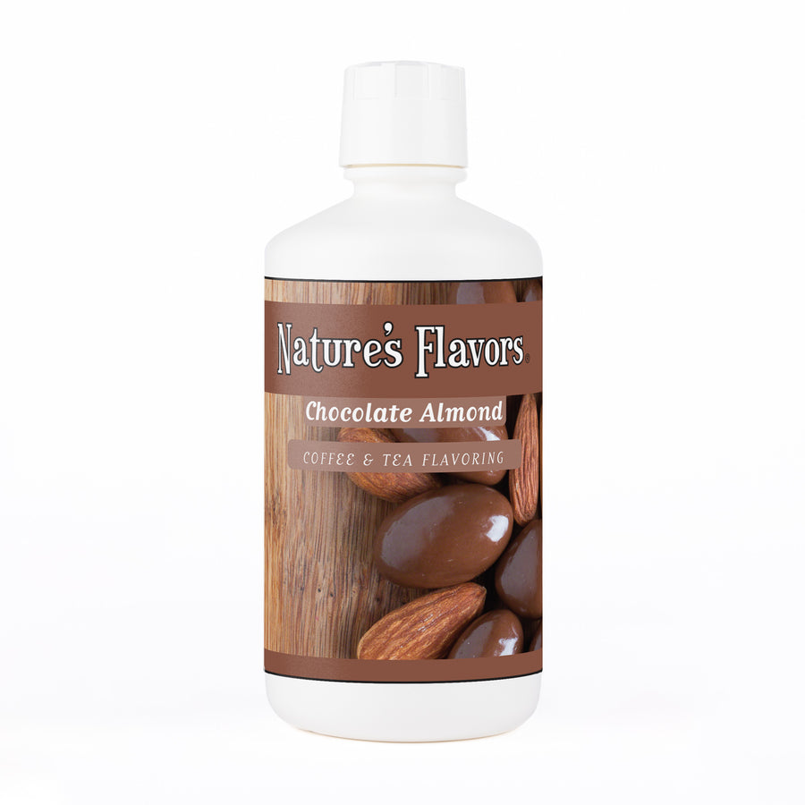 Organic Chocolate Almond Coffee and Tea Flavoring Without Diacetyl