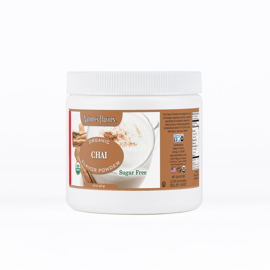 Chai Flavor Powder (Sugar-Free), Organic