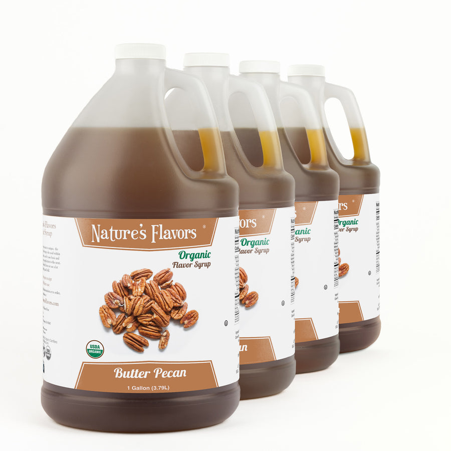 Butter Pecan Syrup, Organic