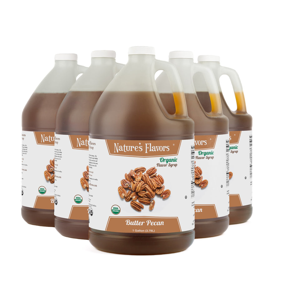 Butter Pecan Syrup, Organic