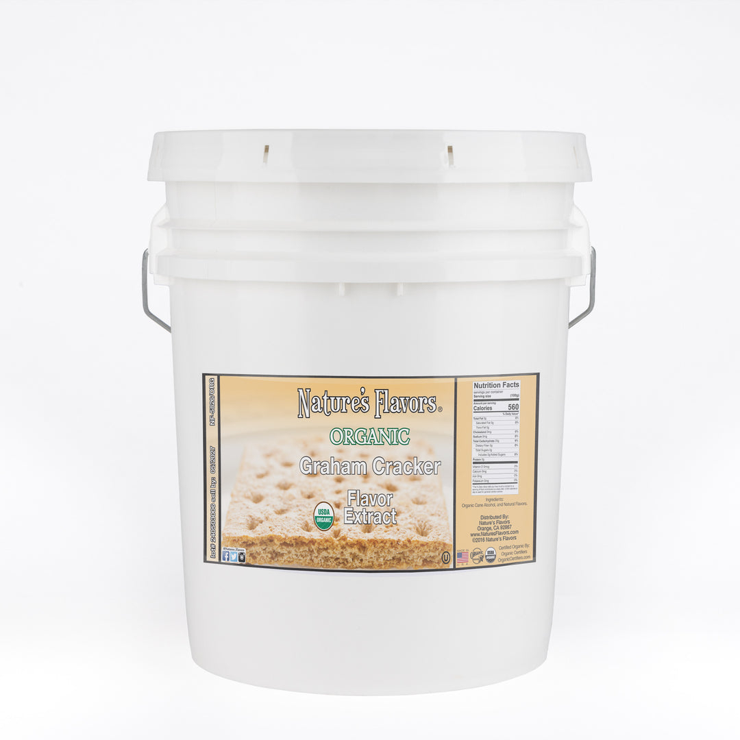 Organic Graham Cracker Flavor Extract Without Diacetyl