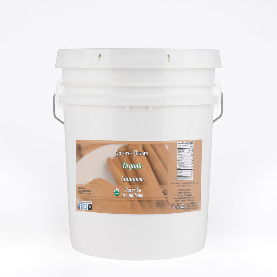 Organic Cinnamon Flavor Oil for Lip Balm