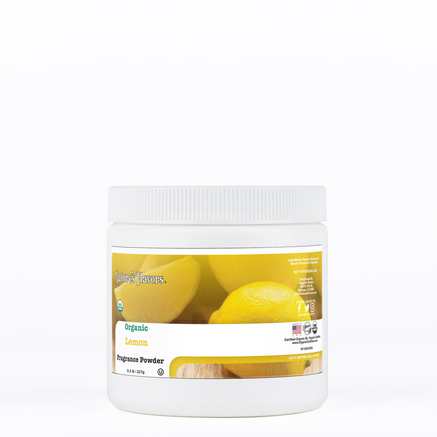 Organic Lemon Fragrance Powder
