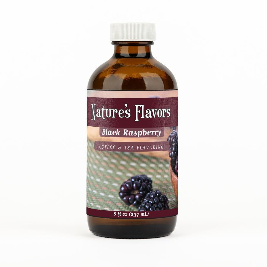 Organic Black Raspberry Coffee and Tea Flavoring Without Diacetyl