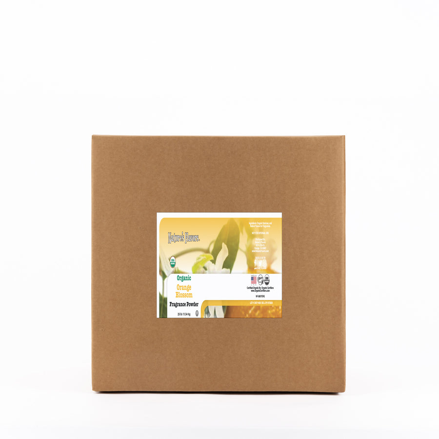 Organic Orange Blossom Fragrance Powder