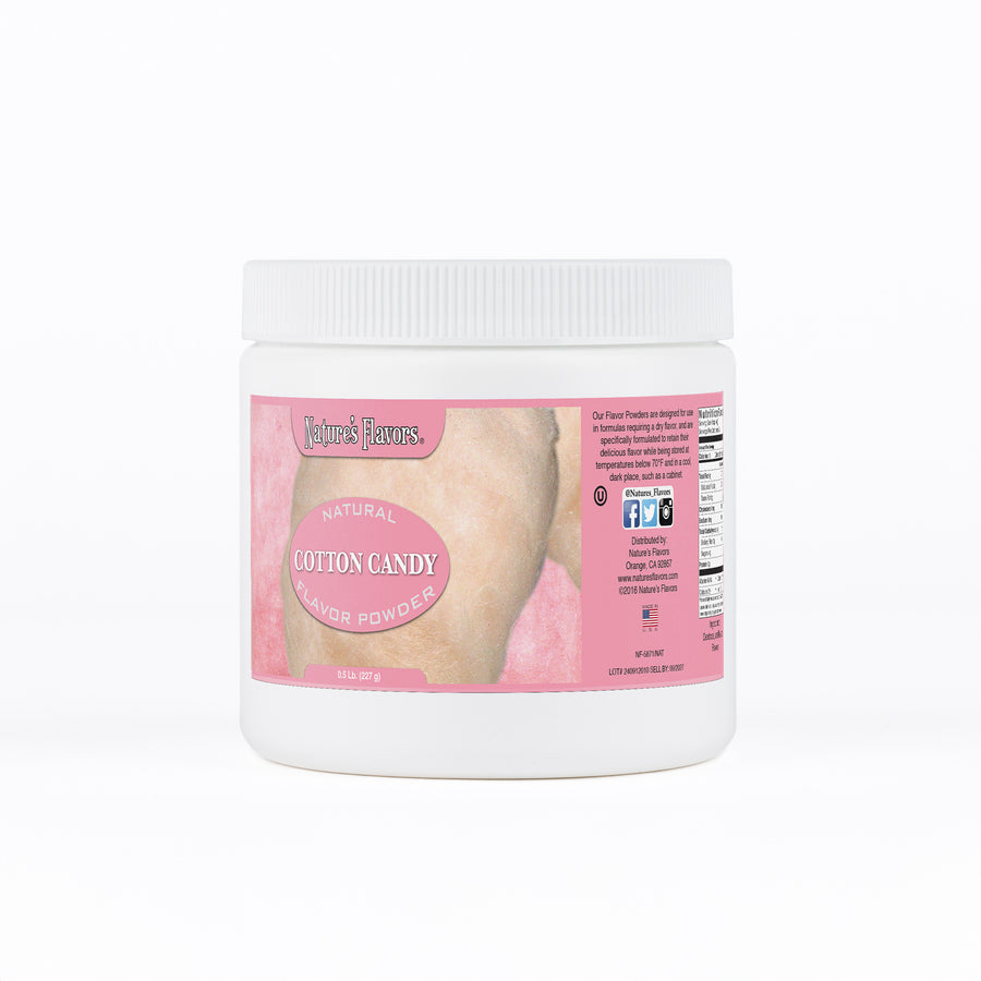 Cotton Candy Flavor Powder, Natural