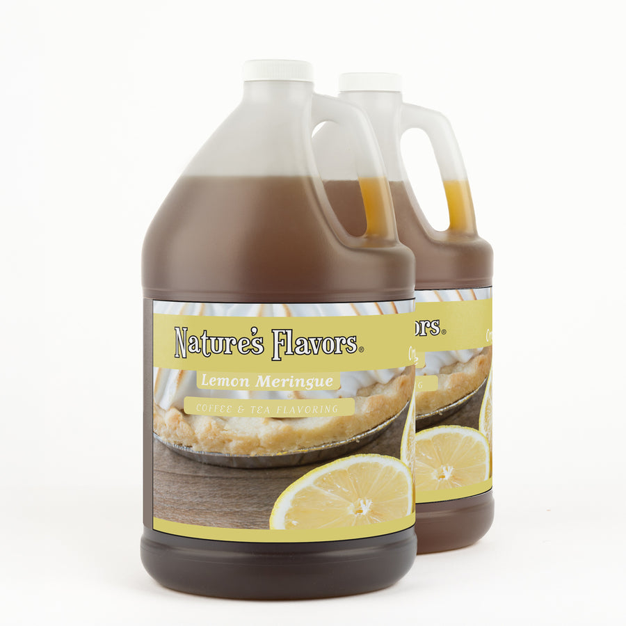 Organic Lemon Meringue Coffee and Tea Flavoring Without Diacetyl