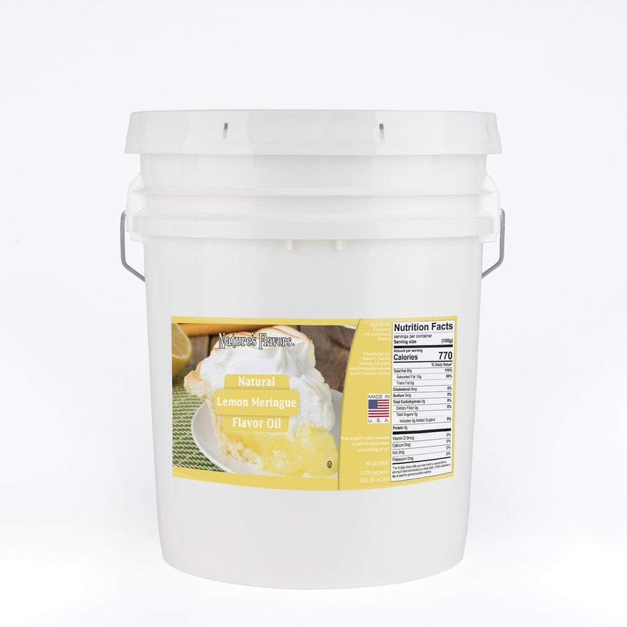Lemon Meringue Flavor Oil, Natural
