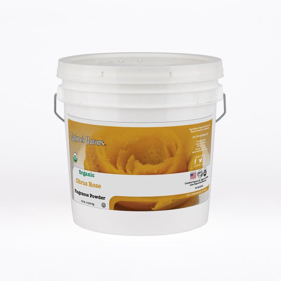 Organic Citrus Rose Fragrance Powder