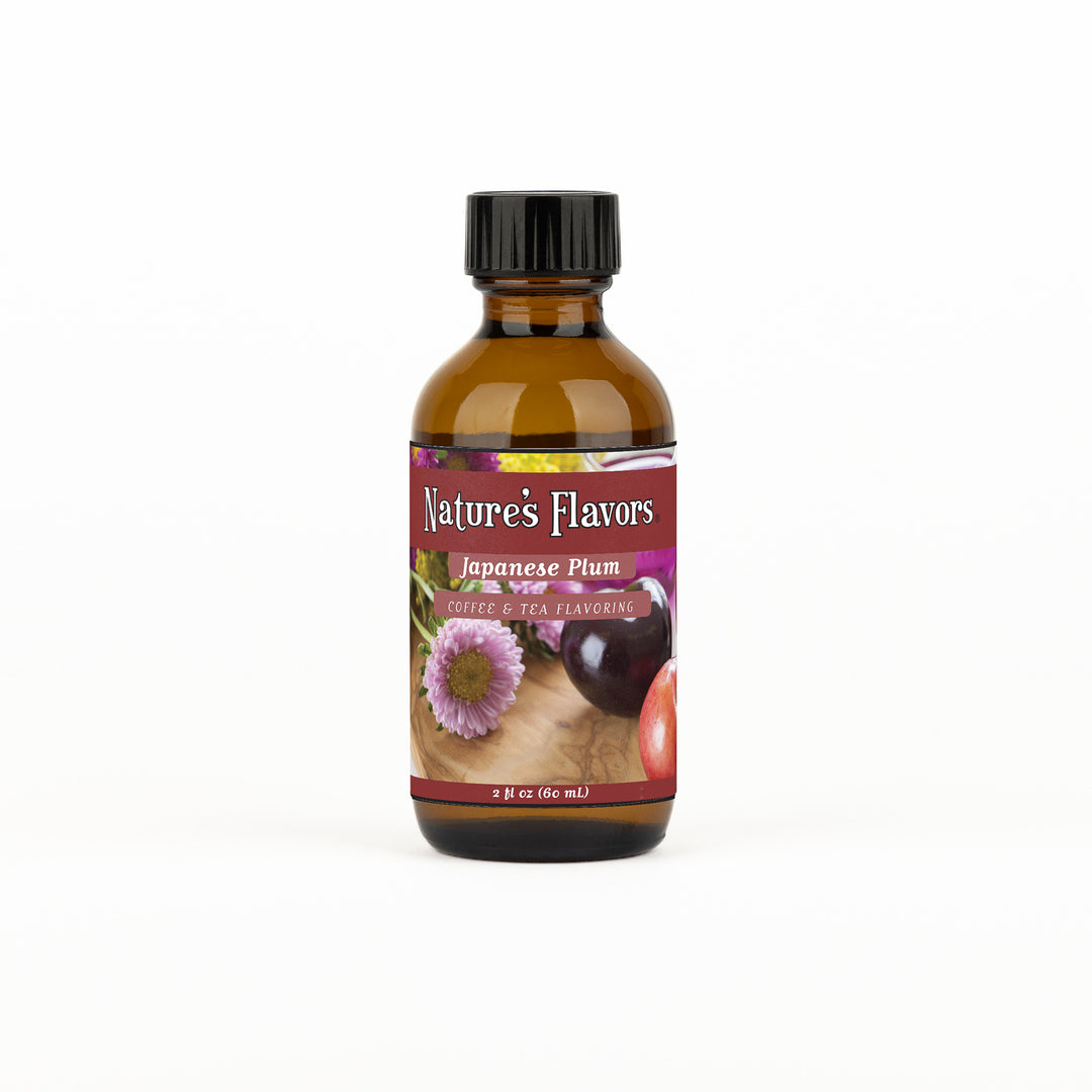 Organic Japanese Plum Coffee and Tea Flavoring Without Diacetyl