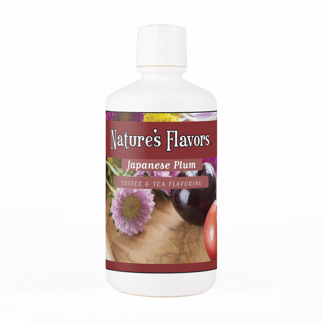Organic Japanese Plum Coffee and Tea Flavoring Without Diacetyl