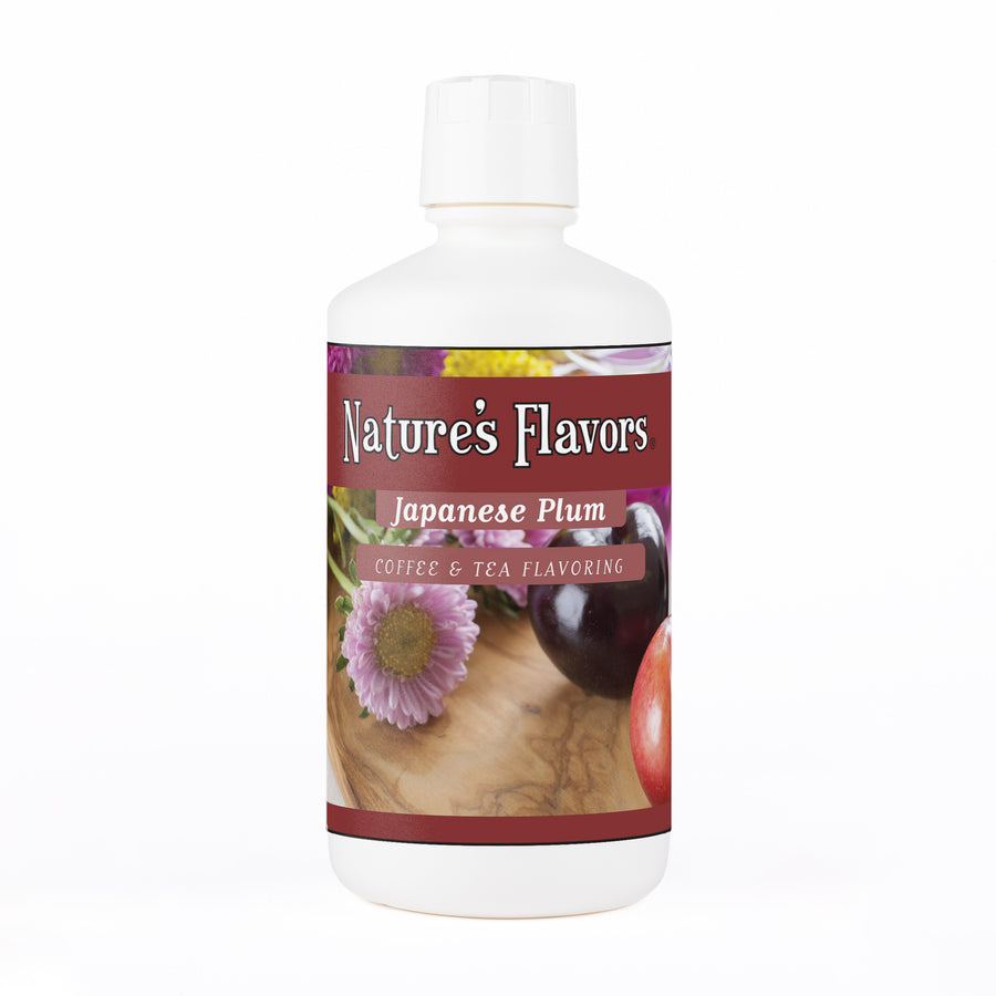 Organic Japanese Plum Coffee and Tea Flavoring Without Diacetyl