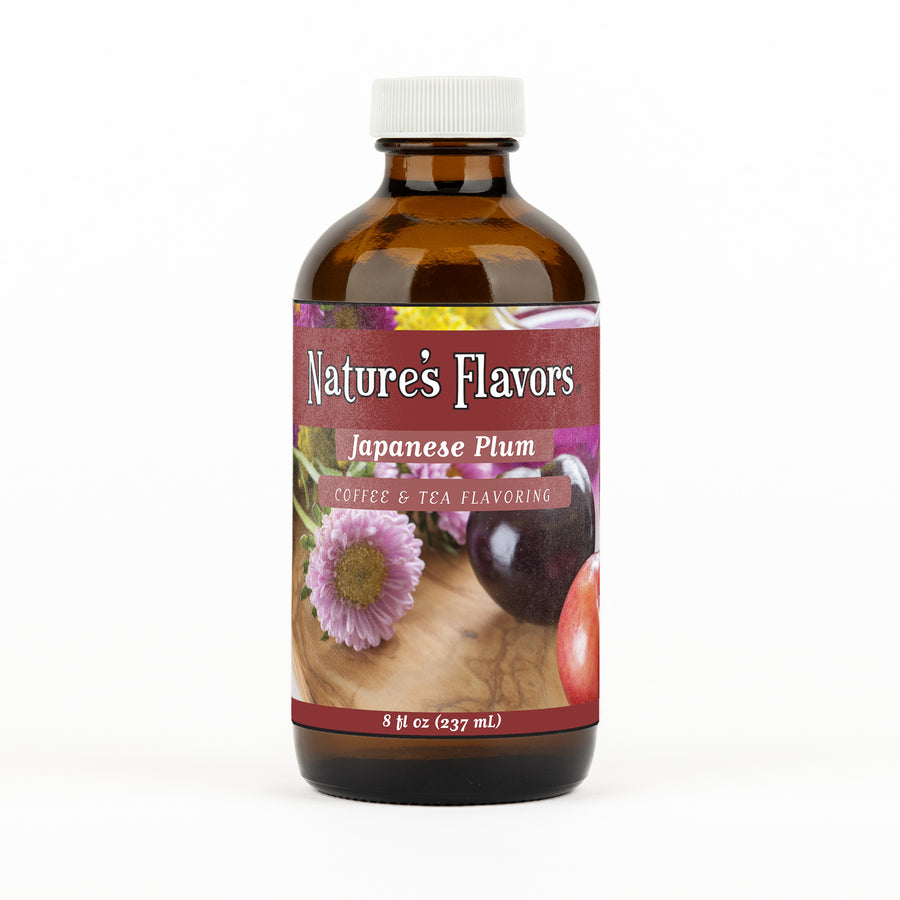Organic Japanese Plum Coffee and Tea Flavoring Without Diacetyl