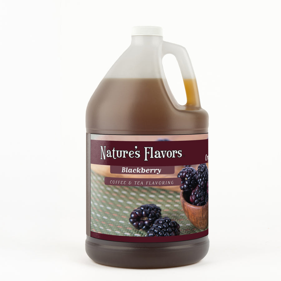 Organic Blackberry Coffee and Tea Flavoring Without Diacetyl