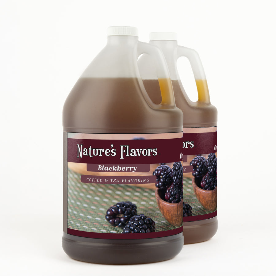 Organic Blackberry Coffee and Tea Flavoring Without Diacetyl