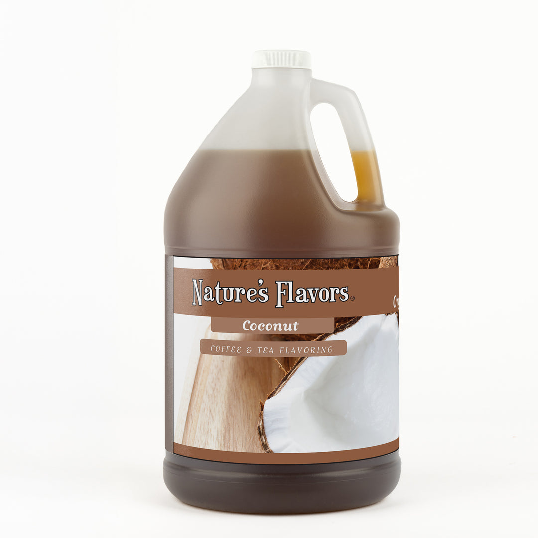 Organic Coconut Coffee and Tea Flavoring Without Diacetyl