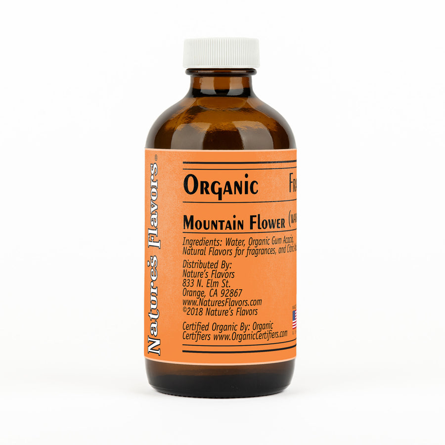 Organic Mountain Flower Fragrance Emulsion with Floral Notes (Water Soluble)