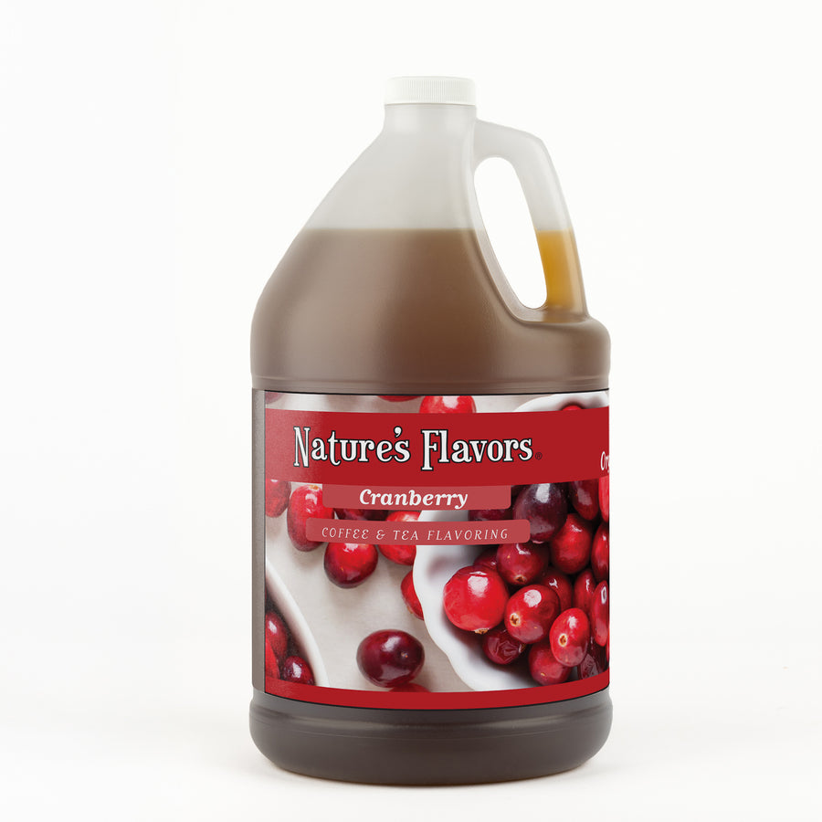 Organic Cranberry Coffee and Tea Flavoring Without Diacetyl