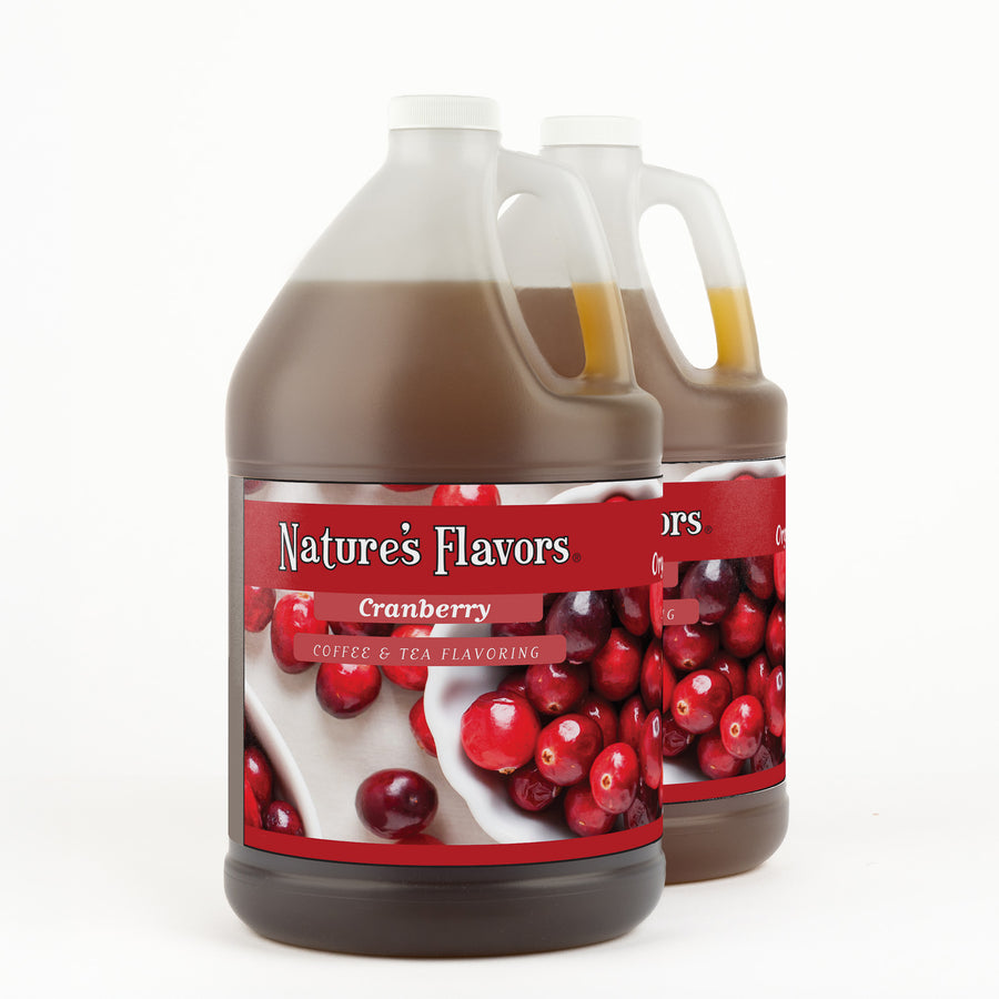 Organic Cranberry Coffee and Tea Flavoring Without Diacetyl
