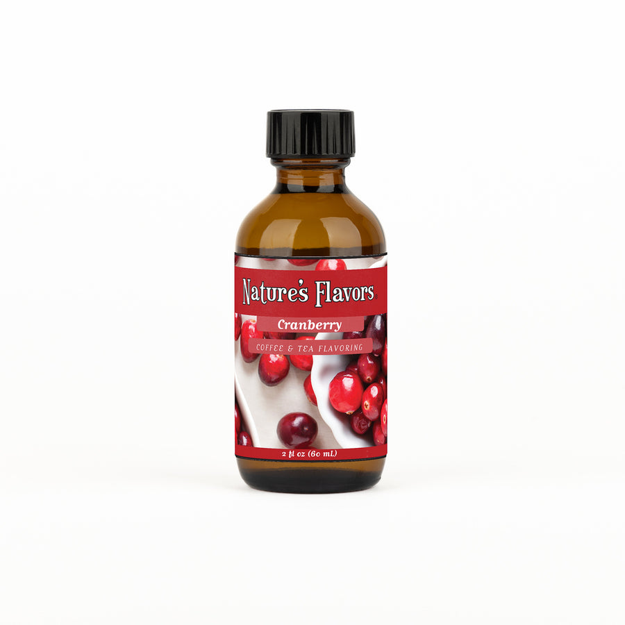 Organic Cranberry Coffee and Tea Flavoring Without Diacetyl