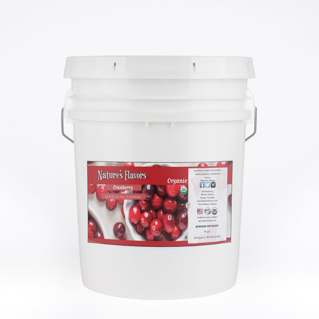 Organic Cranberry Coffee and Tea Flavoring