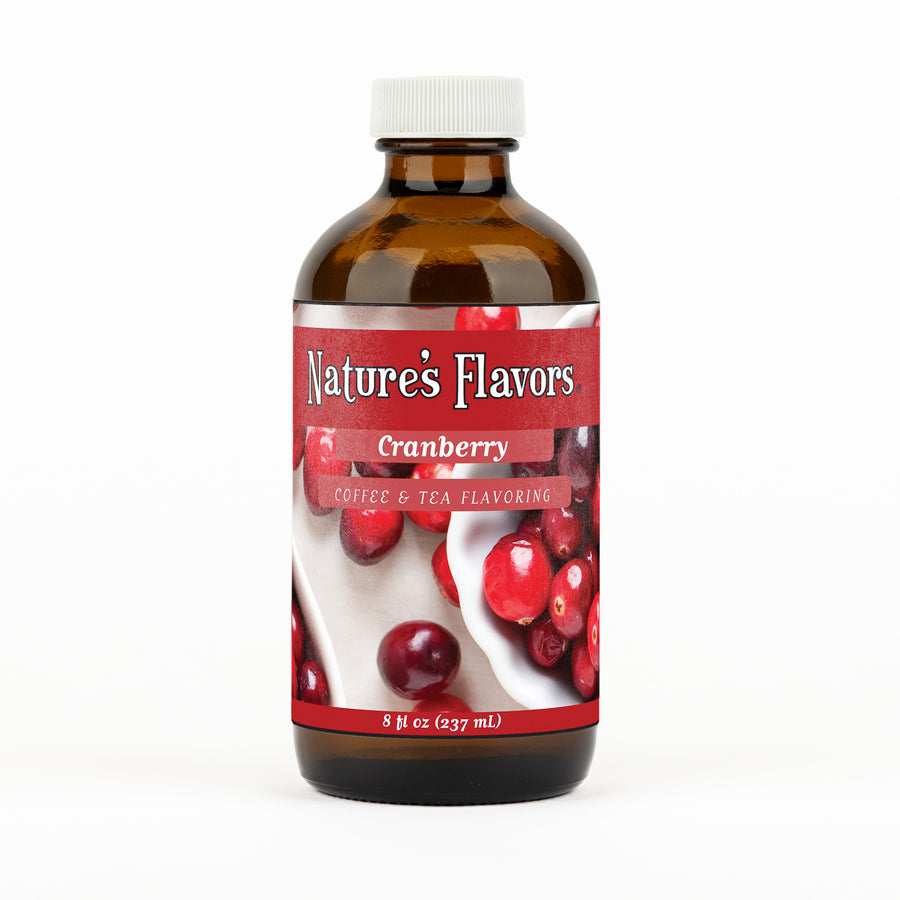 Organic Cranberry Coffee and Tea Flavoring Without Diacetyl
