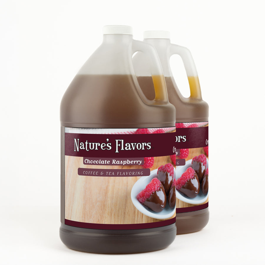 Organic Chocolate Raspberry Coffee and Tea Flavoring Without Diacetyl