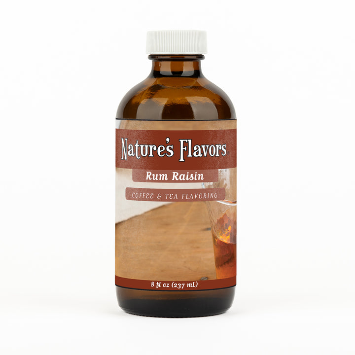 Organic Rum Raisin Coffee and Tea Flavor Without Diacetyl