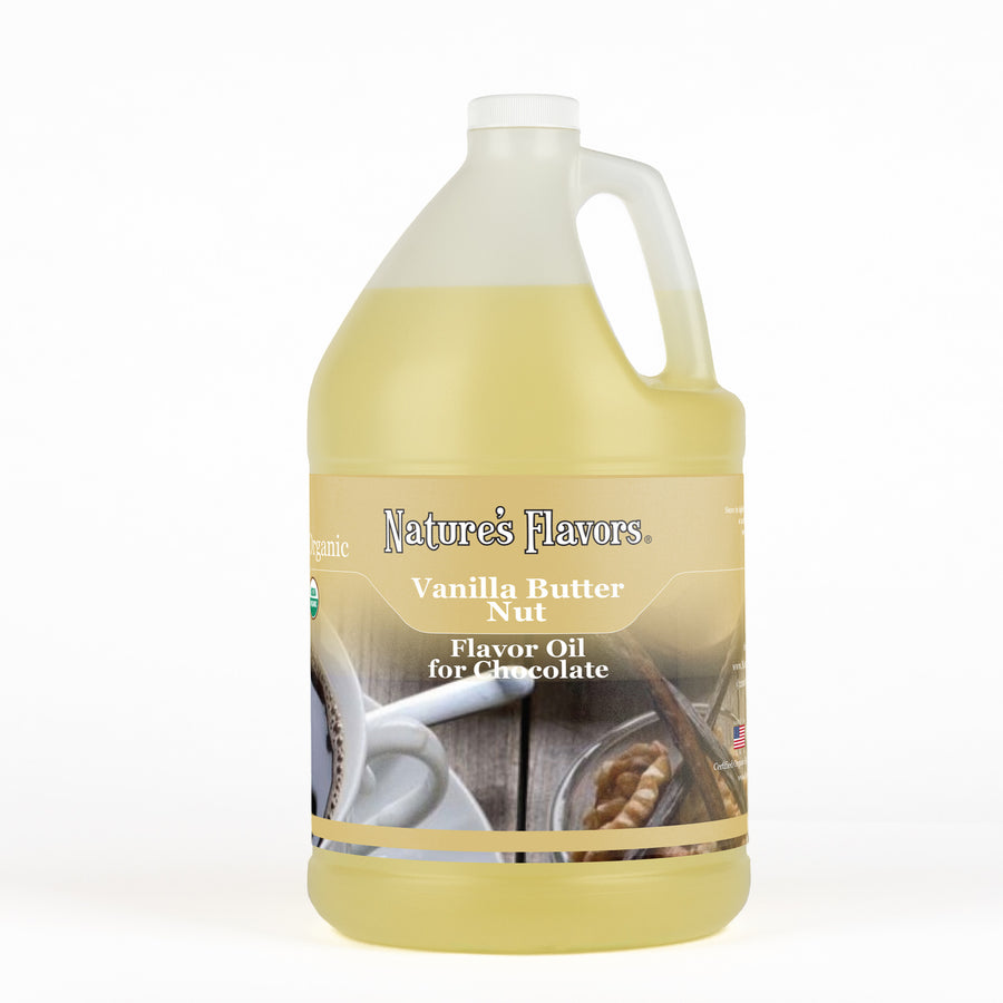 Organic Compliant Vanilla Butter Nut Flavor Oil For Chocolate