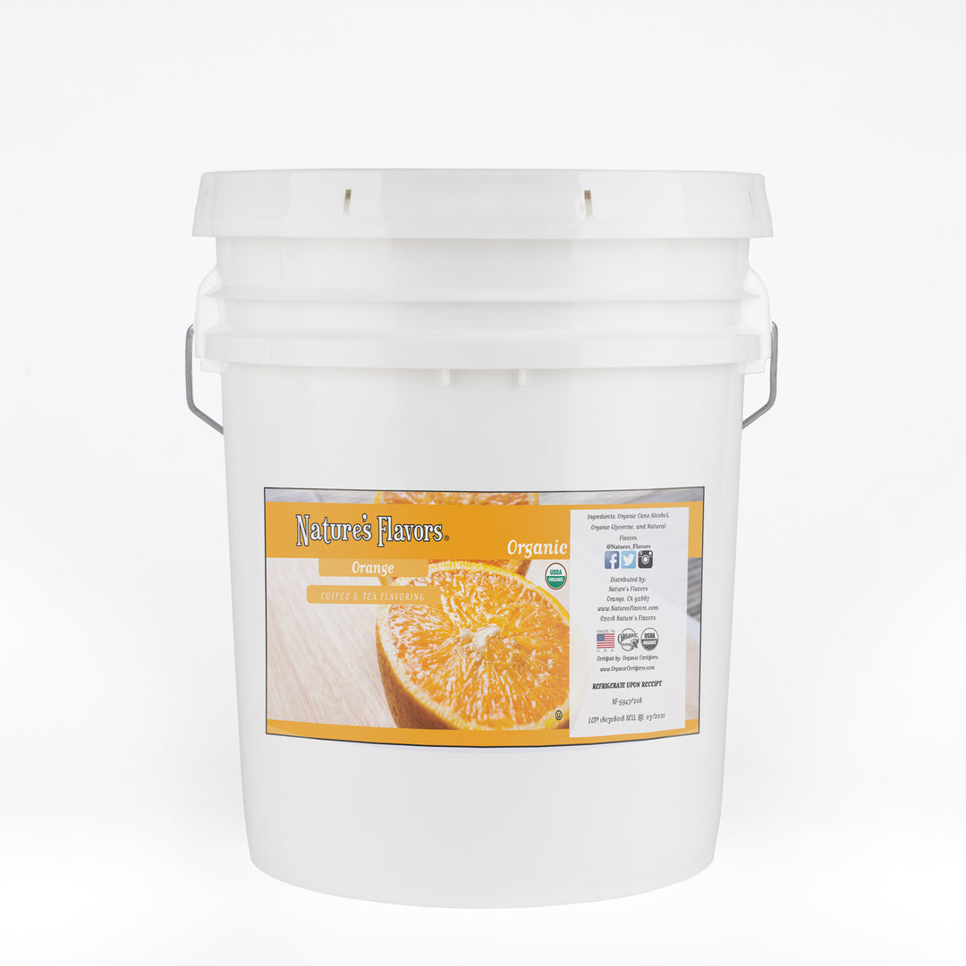 Organic Bergamot Coffee and Tea Flavoring Without Diacetyl