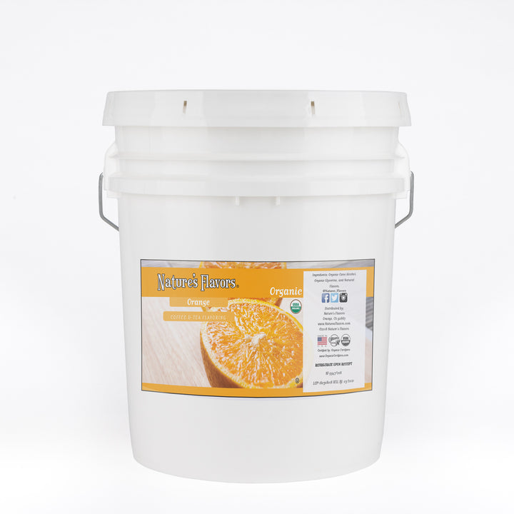 Organic Bergamot Coffee and Tea Flavoring Without Diacetyl