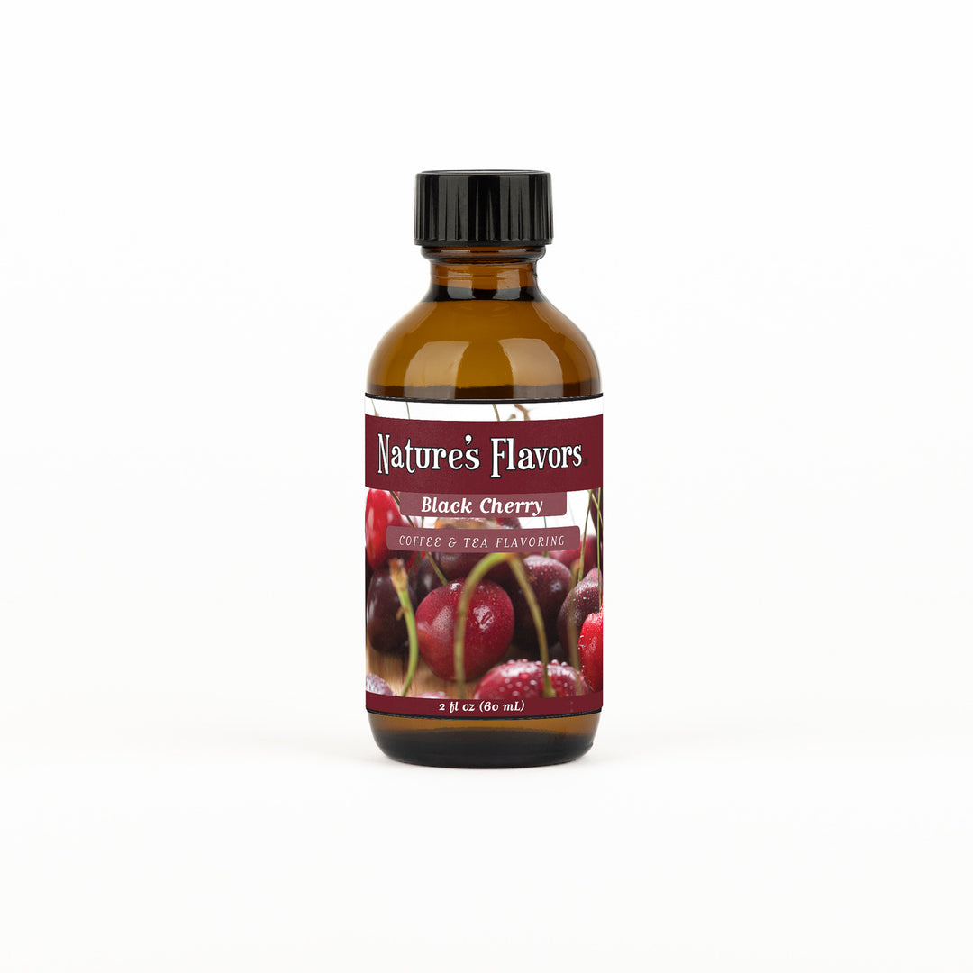 Organic Black Cherry Coffee and Tea Flavoring Without Diacetyl