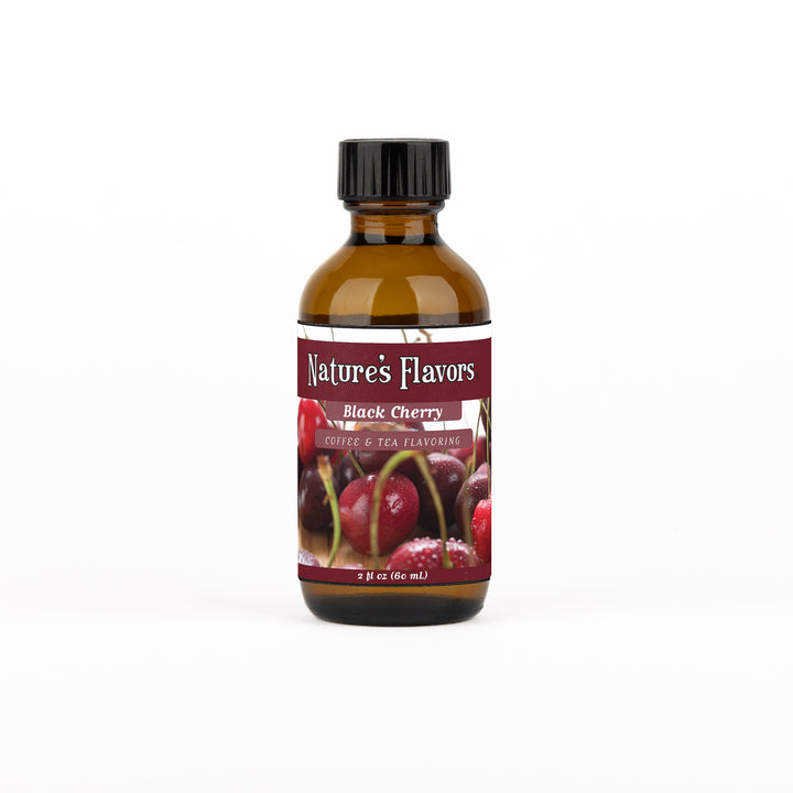 Organic Black Cherry Coffee and Tea Flavoring Without Diacetyl