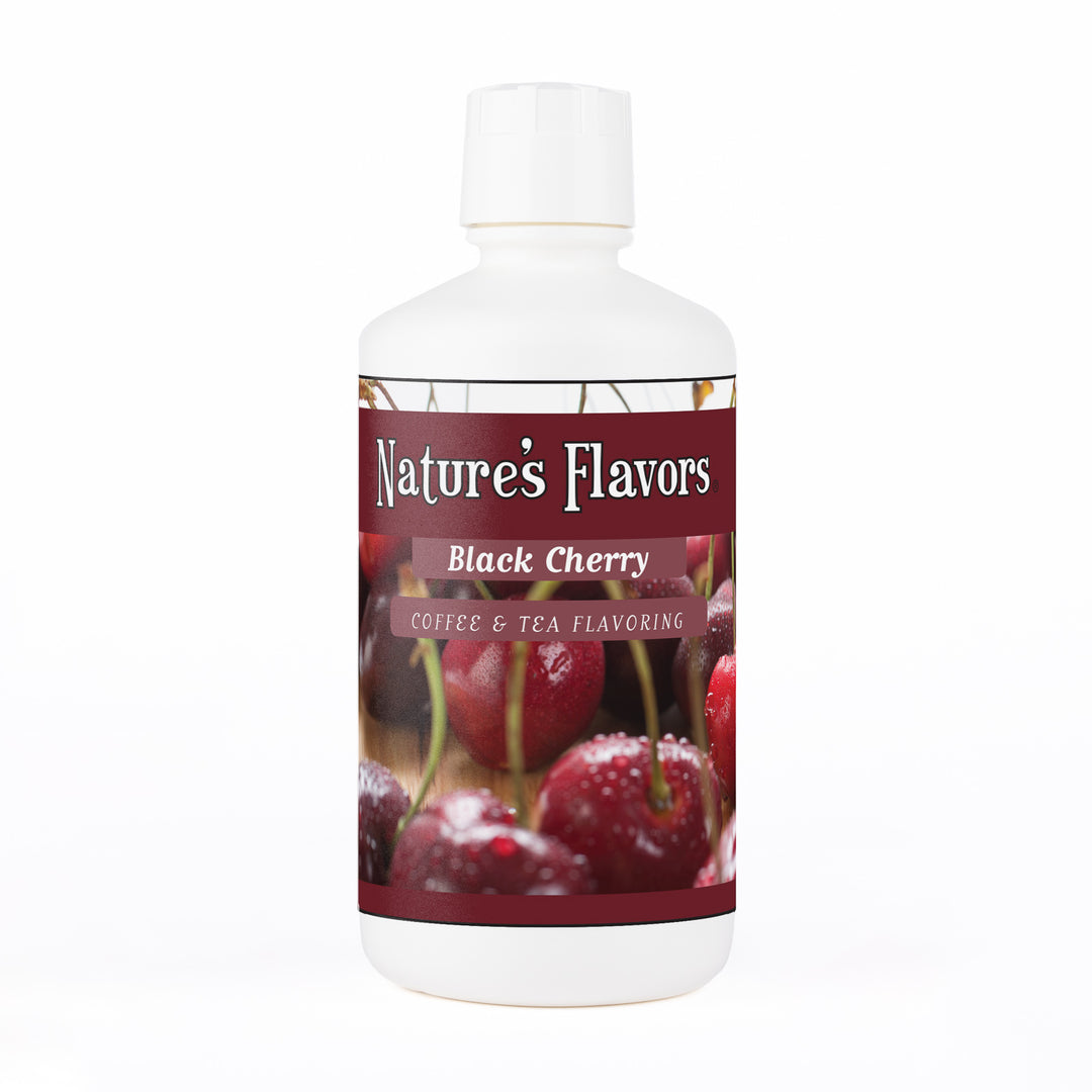 Organic Black Cherry Coffee and Tea Flavoring Without Diacetyl