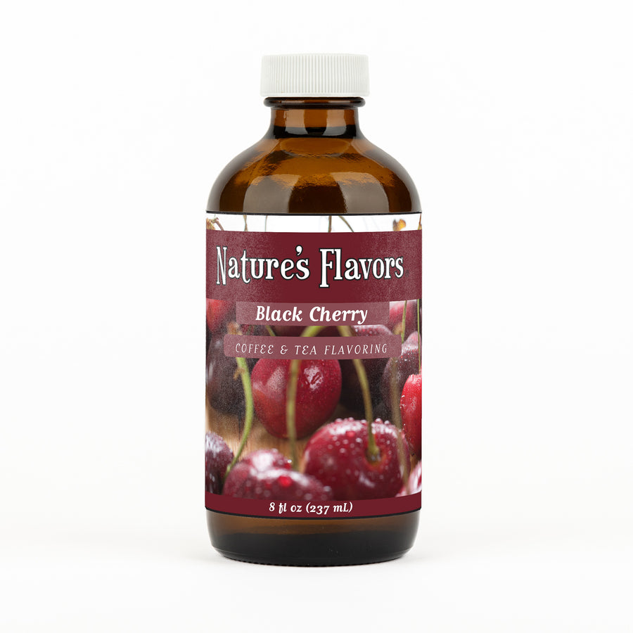 Organic Black Cherry Coffee and Tea Flavoring Without Diacetyl